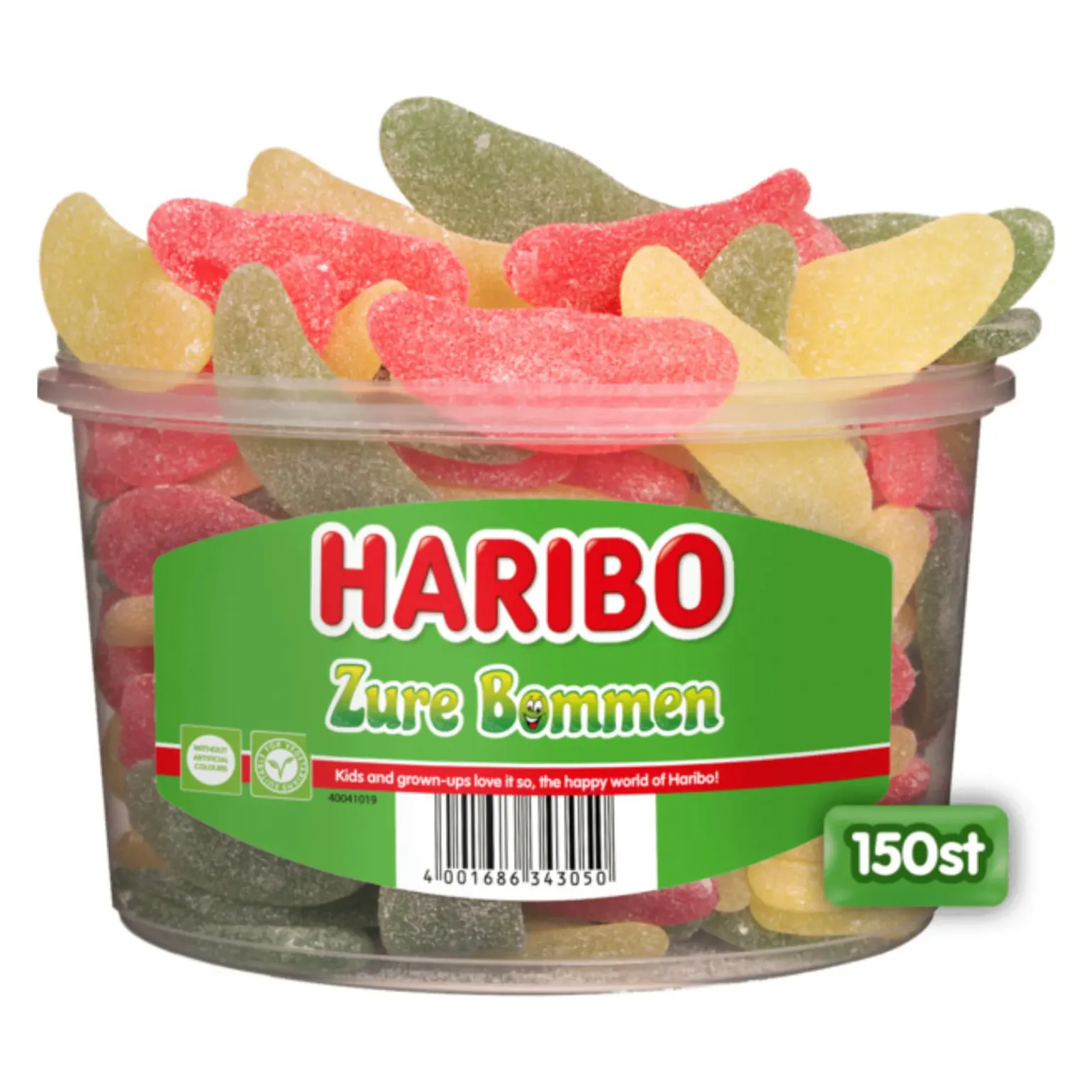 Haribo Zure Bommen (150 stuks)