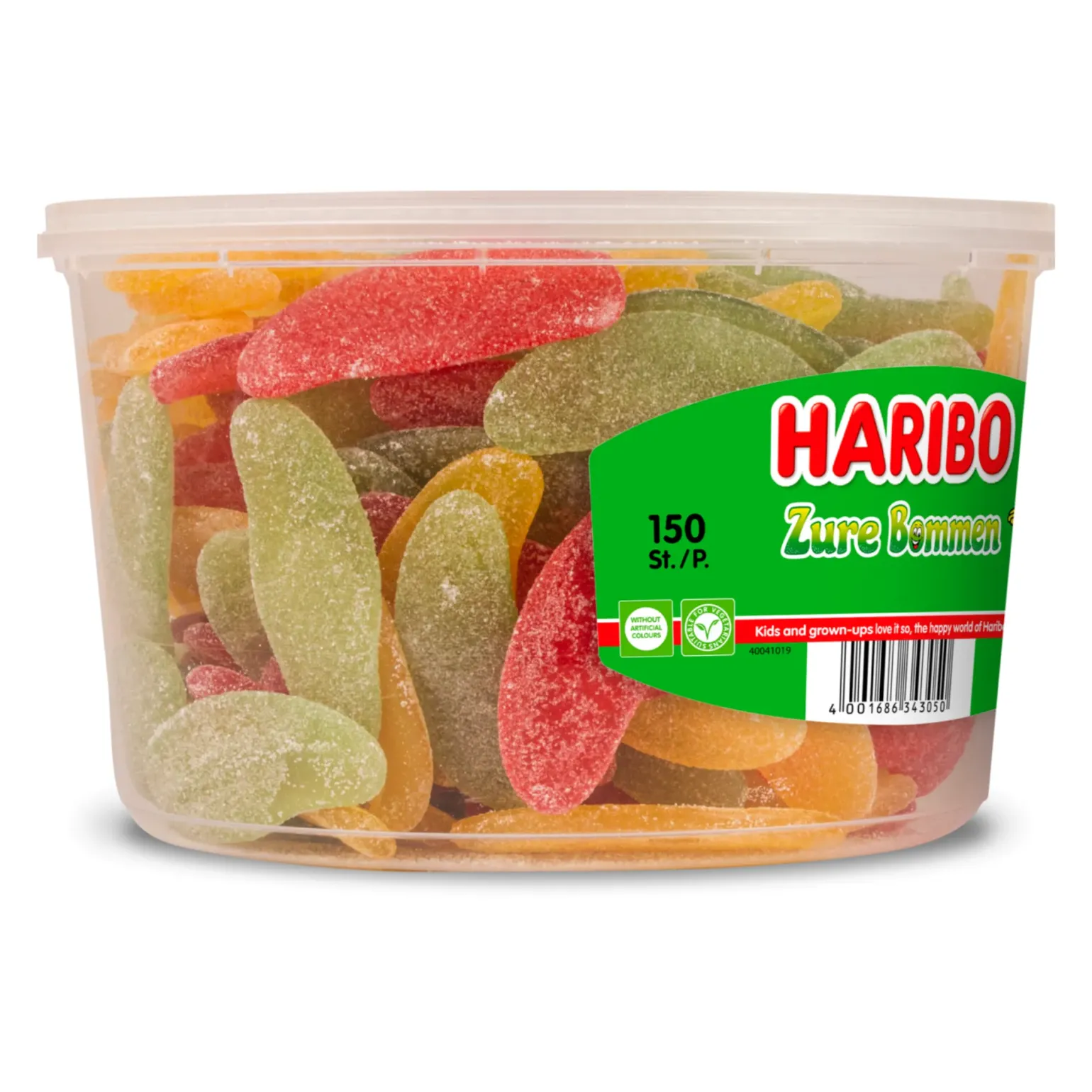 Haribo Zure Bommen (150 stuks)