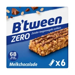 Hero B’tween Zero Melkchocolade 20 gr (10x 6-pack)