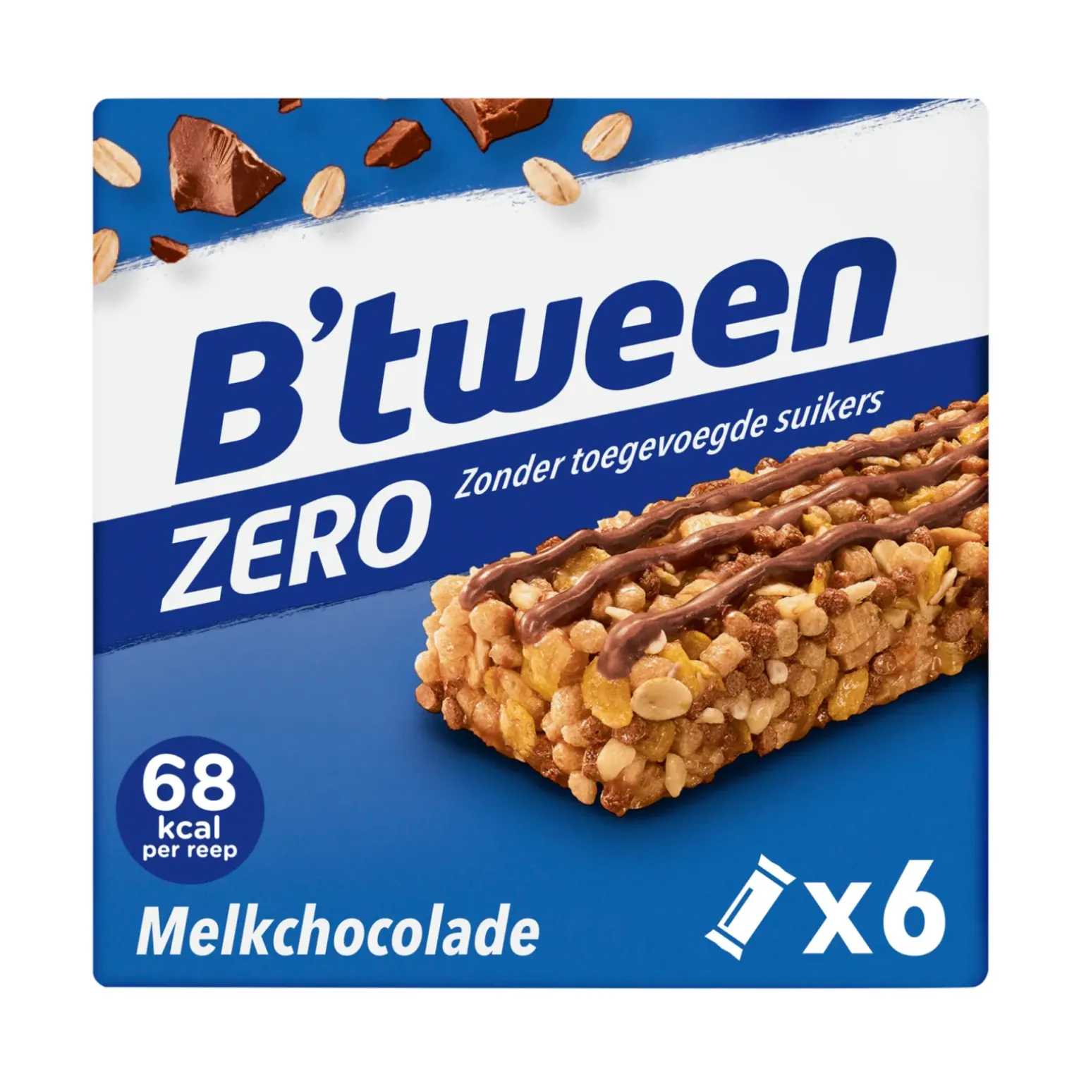 Hero B’tween Zero Melkchocolade 20 gr (10x 6-pack)