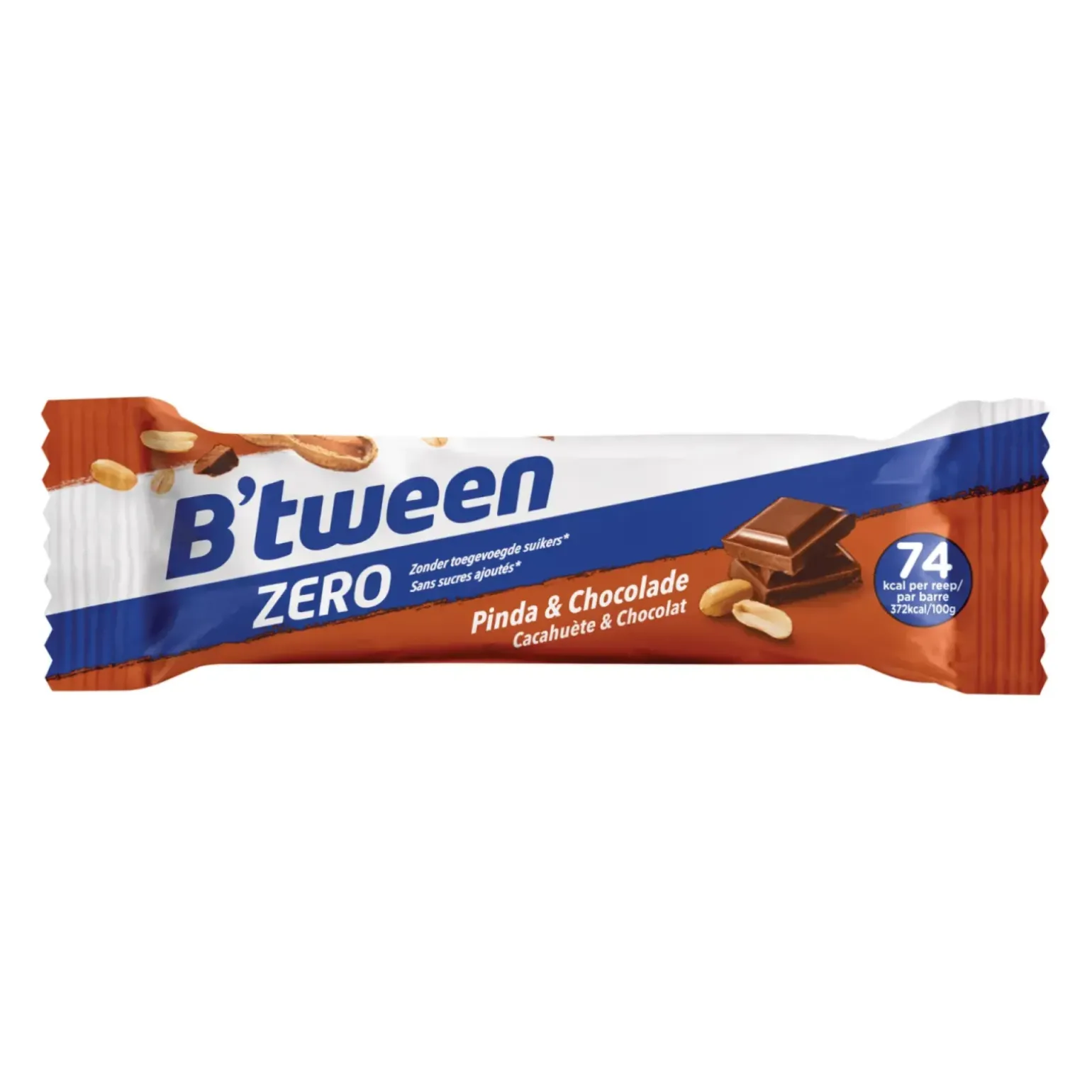 Hero B’tween Zero Pinda & Chocolade 20gr (10x 6-pack)