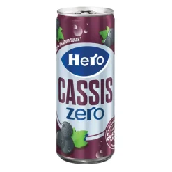 Hero Small Cassis Zero blik (24x 250ml)