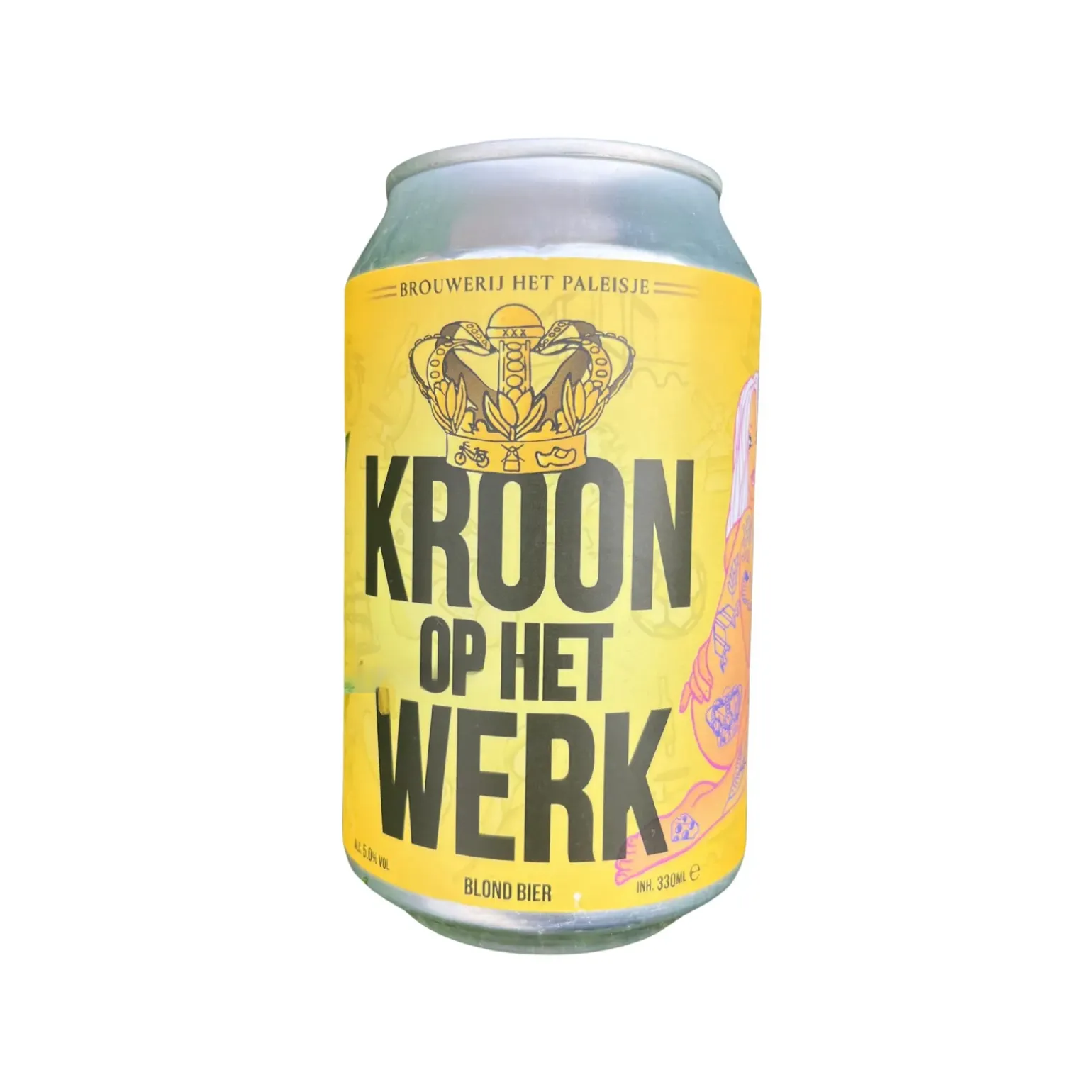 Het Paleisje Kroon Op Het Werk Blik (12×33 cl)