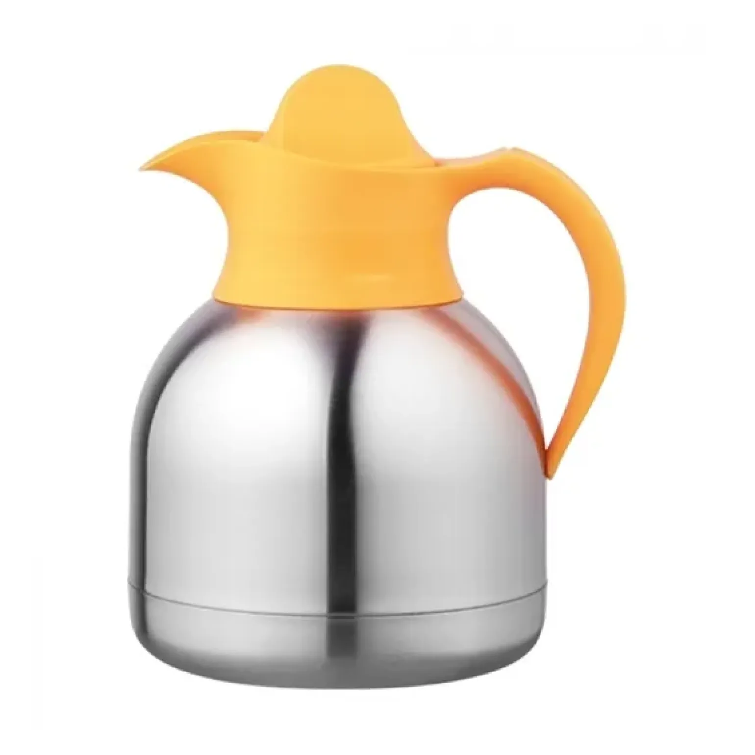 Isoleerkan Roestvrijstaal Gele Dop (1 liter)