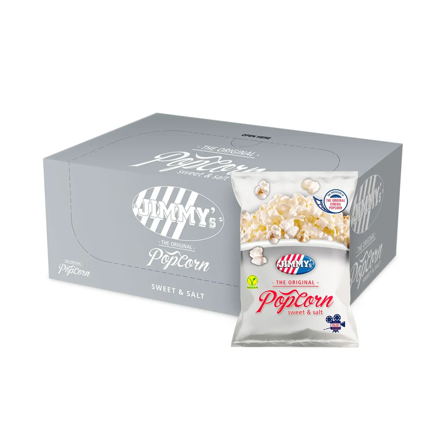 Jimmy’s Popcorn Zoet & Zout Mini (21x 22gr)