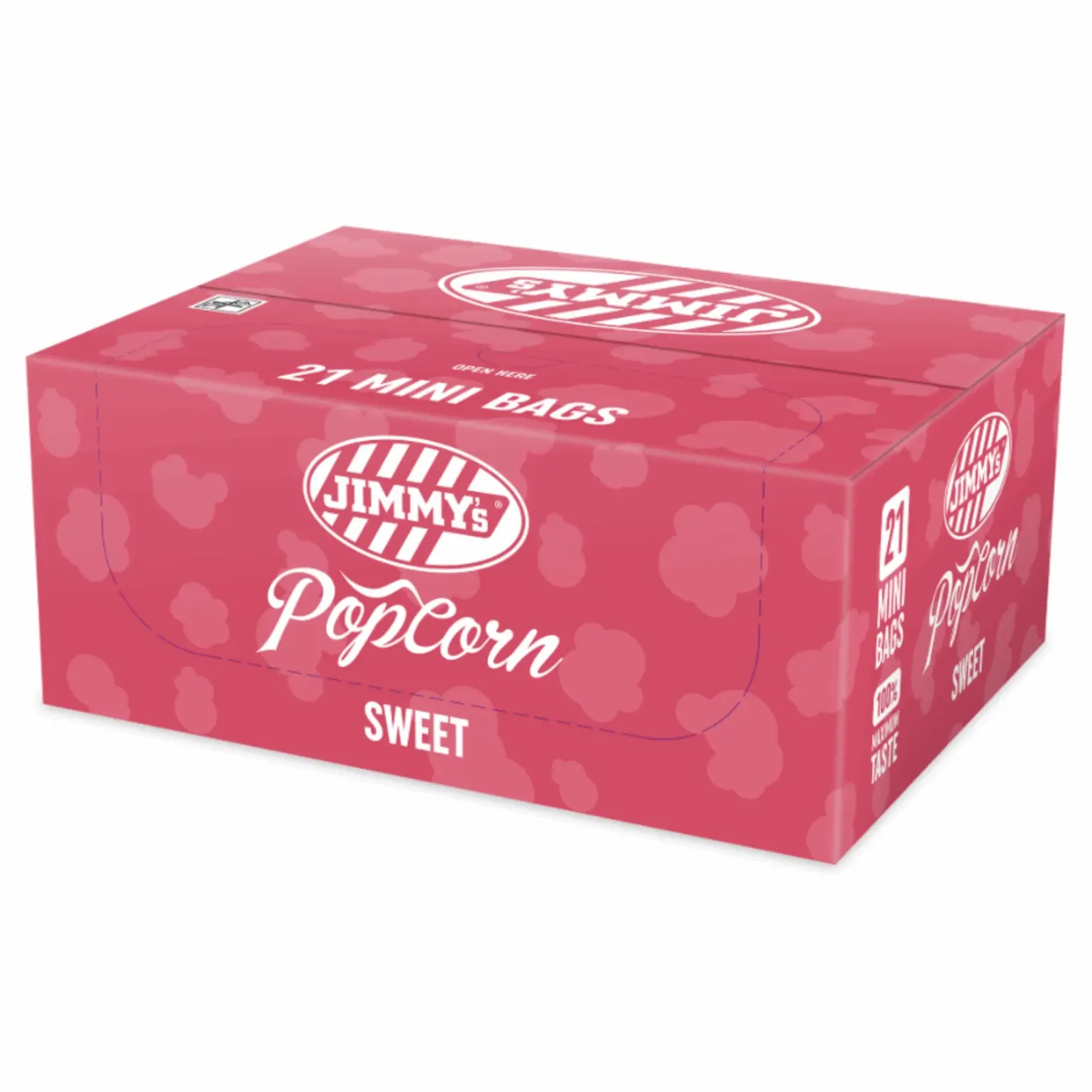 Jimmy’s Popcorn Zoet Mini Bag (21x 27gr)