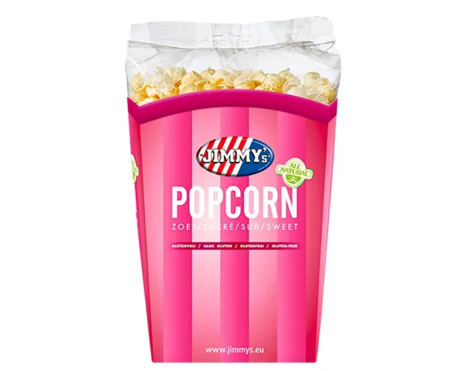 Jimmy’s Popcorn Zoet Tube (6x 140gr)