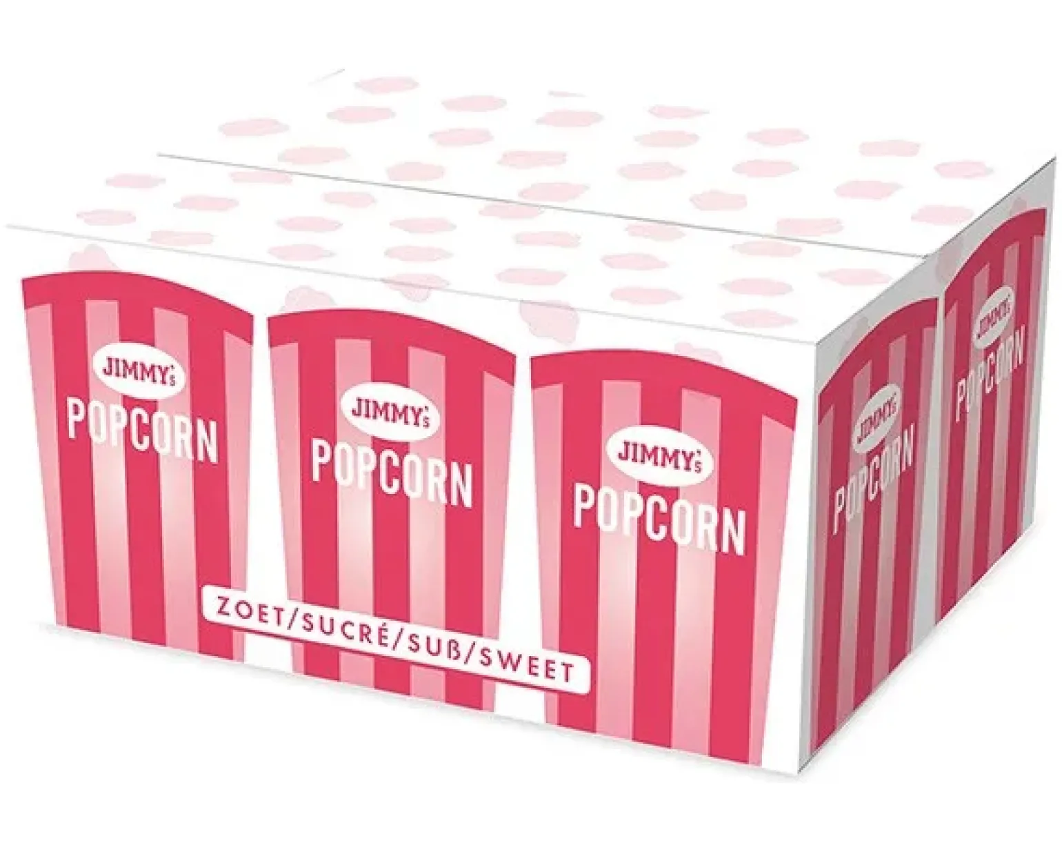 Jimmy’s Popcorn Zoet Tube (6x 140gr)