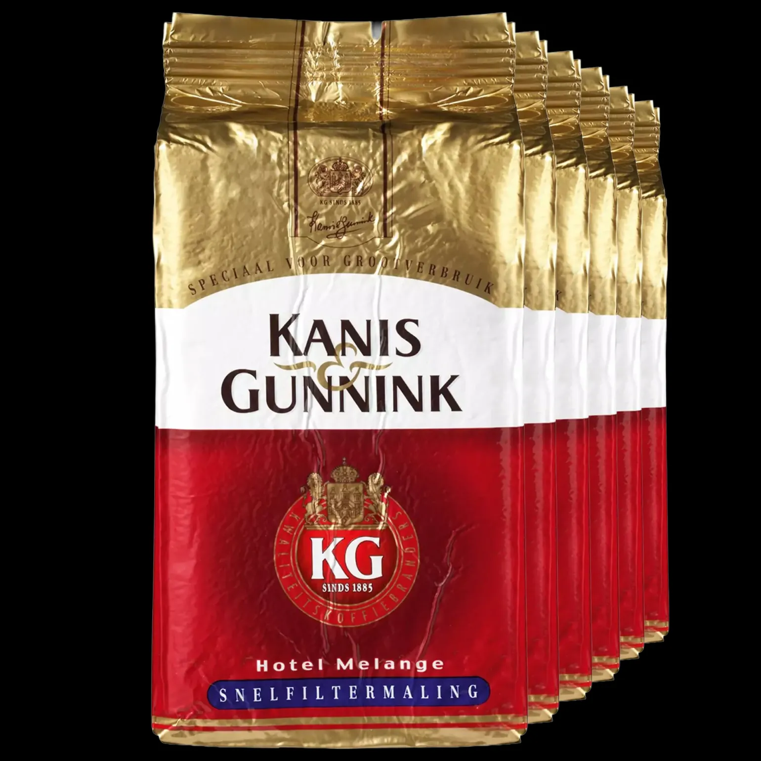 Kanis & Gunnink Rood Snelfiltermaling (6x 1kg)