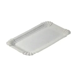 Kartonnen Schaaltjes Ongevoerd Duplex Wit 12x19cm (1000 stuks)