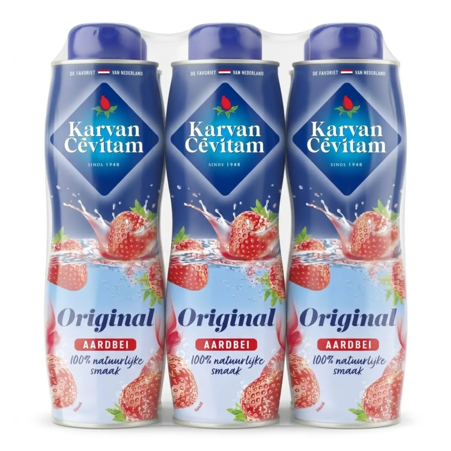 Karvan Cevitam Aardbei (6x 600 ml)