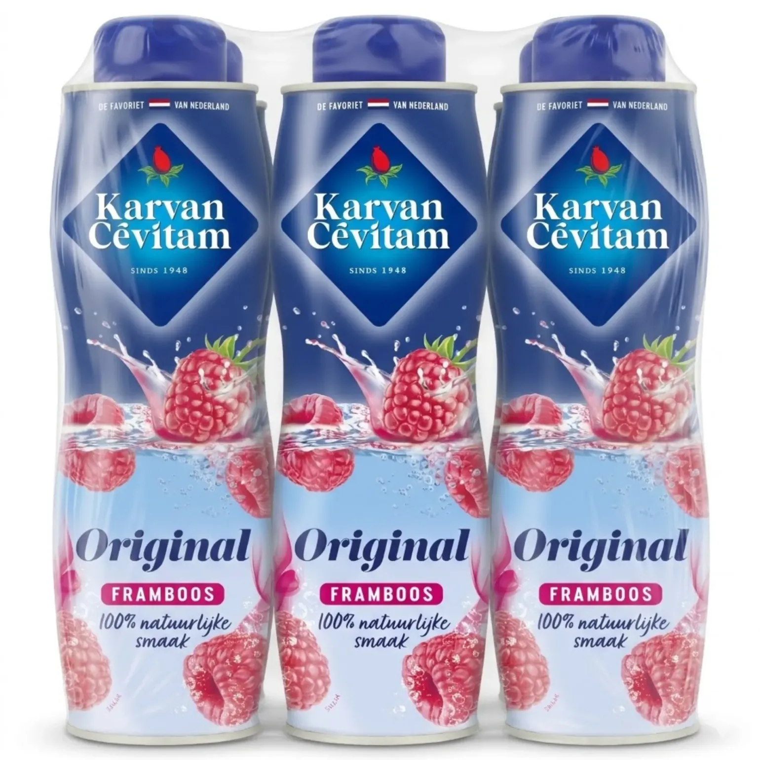 Karvan Cevitam Framboos (6x 600 ml)