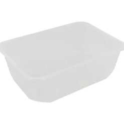 Kilobak 1000ml. PP wit 186x133x63mm (50 stuks)