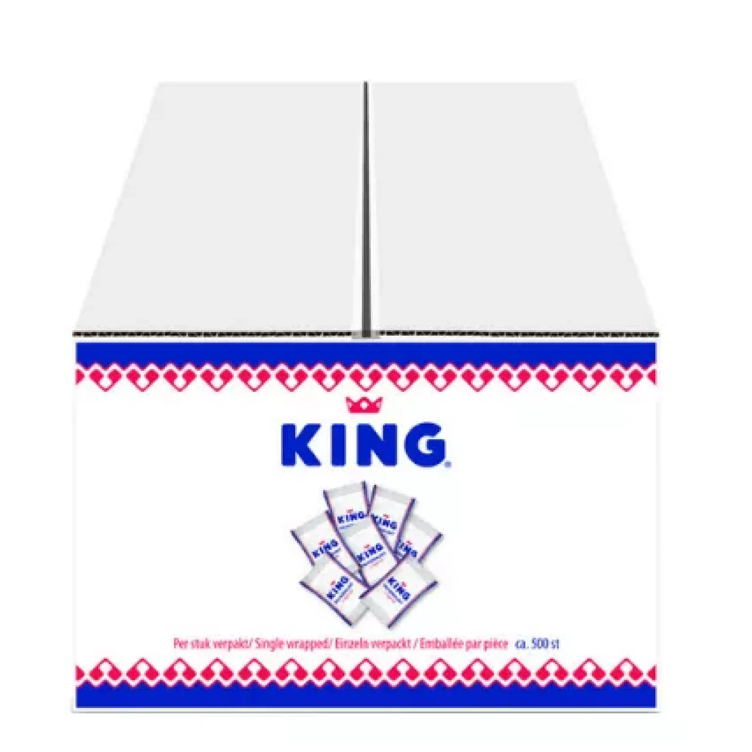 King Pepermunt Per Stuk Verpakt (500x 2gr)