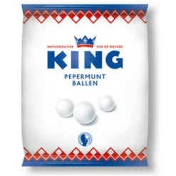 King Pepermuntballen Zak (12x 250gr)