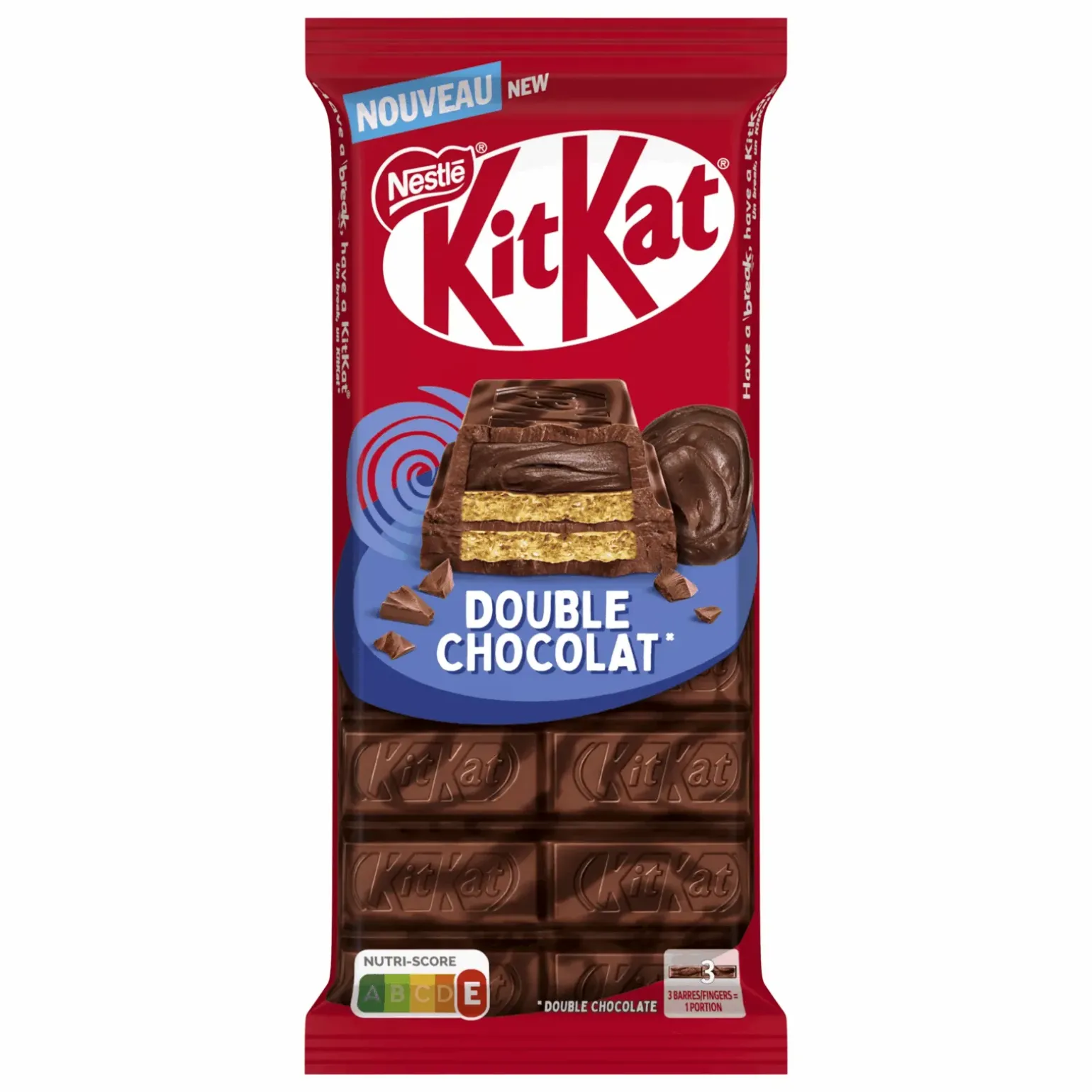 Kitkat Double Chocolate Tablet (15x 99g)