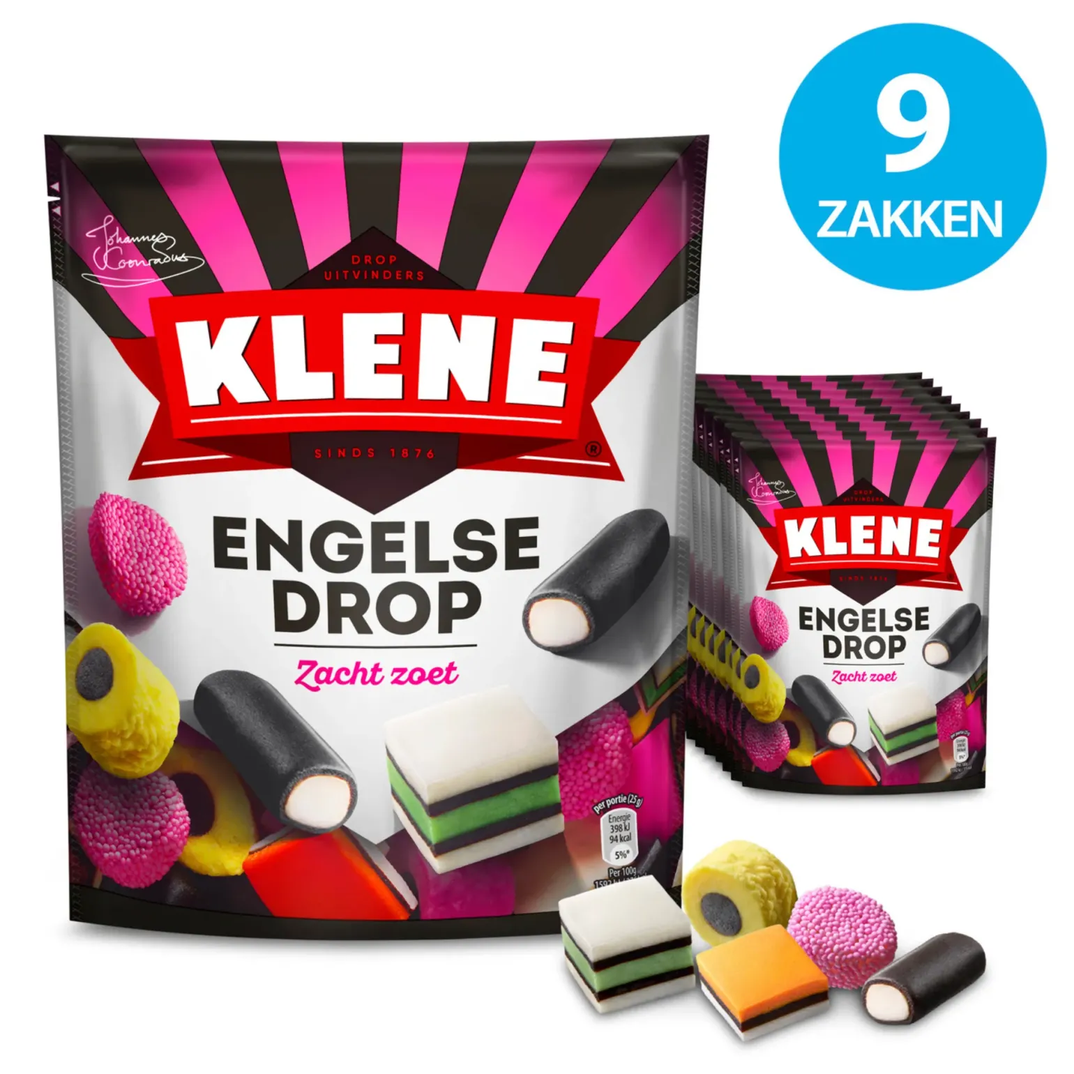 Klene Engelse Drop Zak (9x 270gr)