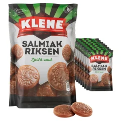 Klene Salmiakriksen zak (8x 210gr)