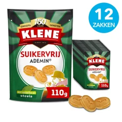 Klene Suikervrij Eucalyptus Honing Ademin (12x110gr)