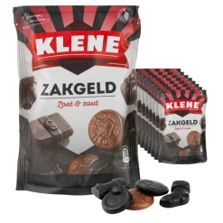 Klene Zakgeld Zoet Zout (8x 210gr)