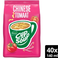 Knorr Cup-a-Soup Vending Chinese Tomaat (4 Zakken)