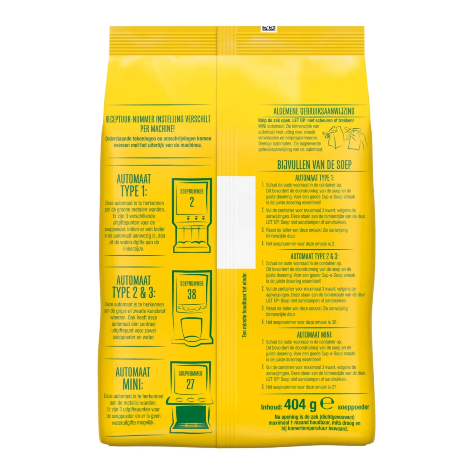 Knorr Cup-a-Soup Vendingzak Kip (40-porties)