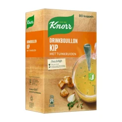 Knorr Drinkbouillon Kip Met Tuinkruiden (80 stuks)
