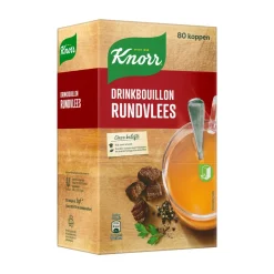 Knorr Drinkbouillon Rundvlees (80 stuks)