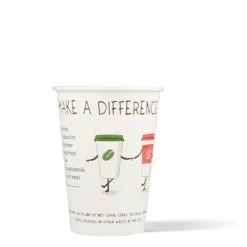 Koffiebeker Make A Difference Low PE 180cc (2500 stuks)