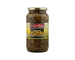 La Sevillana Groene Olijven Gesneden (935ml)