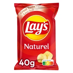 Lay’s Chips Naturel (20x40gr)