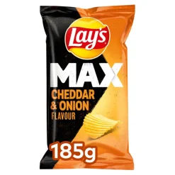 Lay’s MAX Cheddar & Onion (10x 185gr)