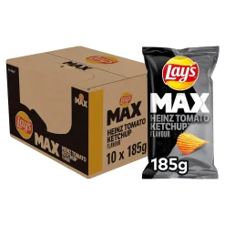 Lay’s MAX Heinz Tomato Ketchup (10x 185gr)