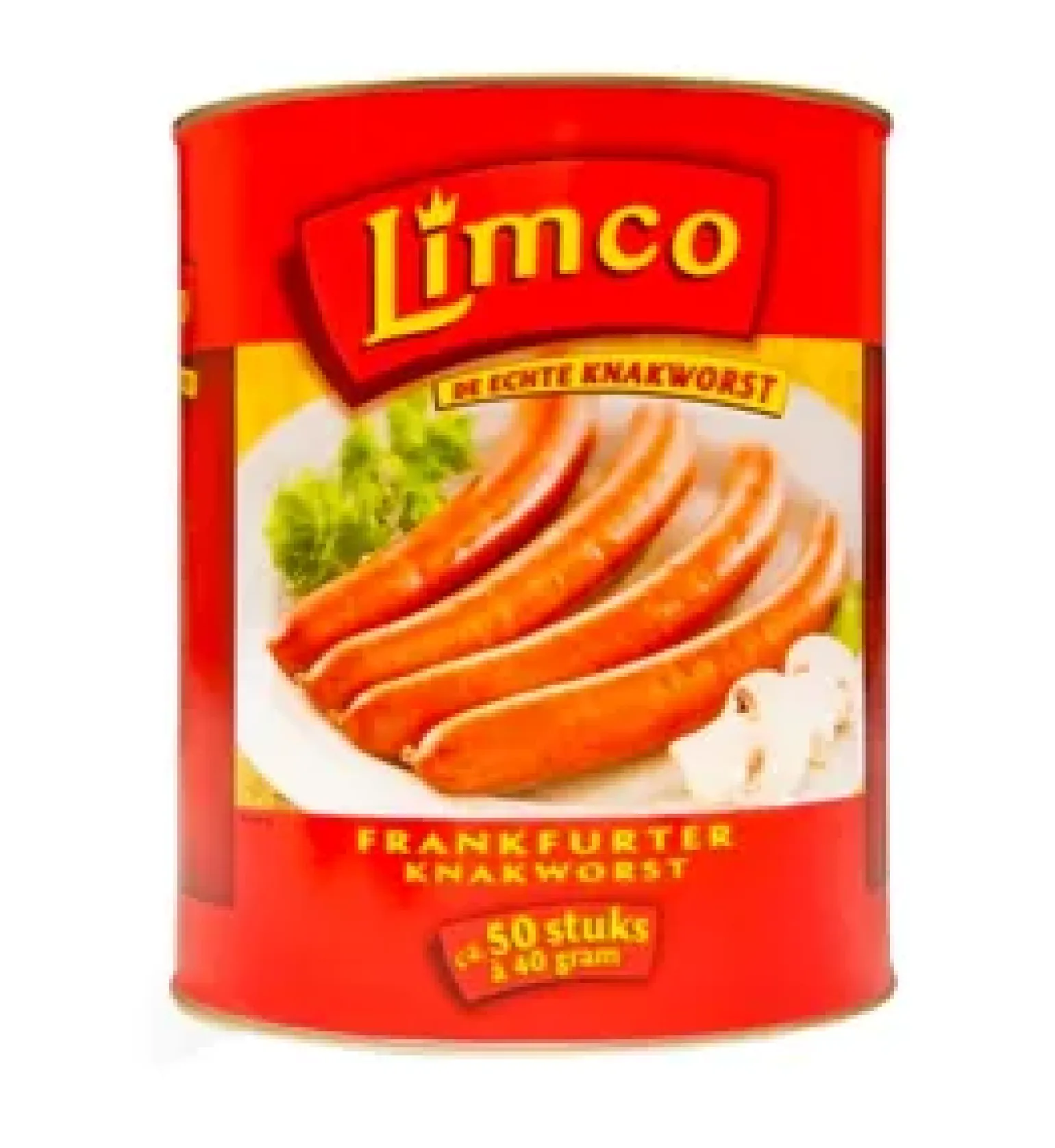 Limco frankfurter knakworst (50x 40gr)