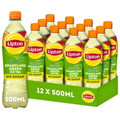 Lipton Ice Tea Green Sparkling Citrus PET (12x 0.5 liter)
