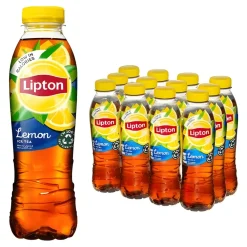 Lipton ice tea lemon koolzuurvrij pet (12x 50cl)