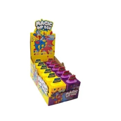 Lollipop met poeder en vloeibaar snoep (12x 61gr)