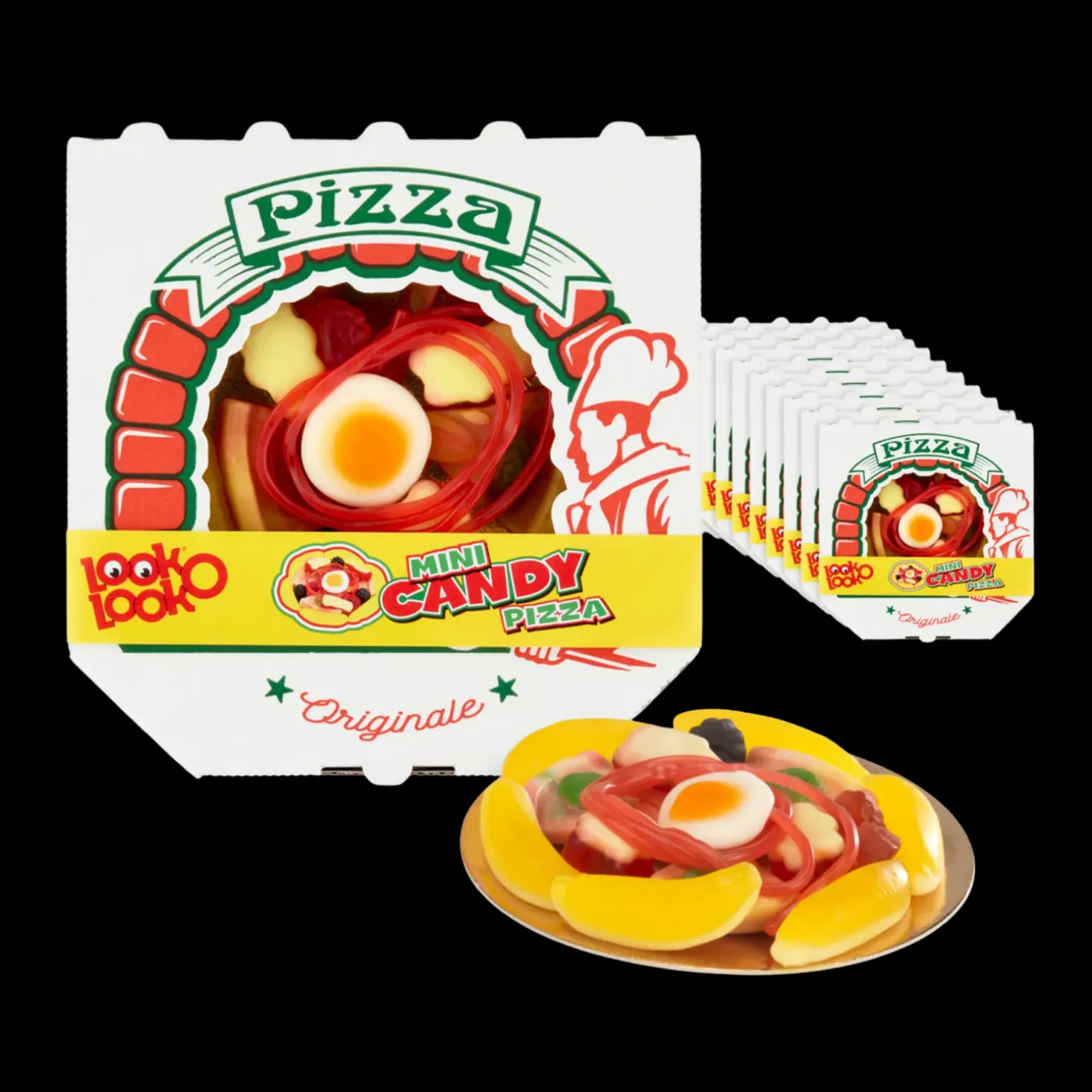 Look-O-Look Mini Candy Pizza (10x 85gr)