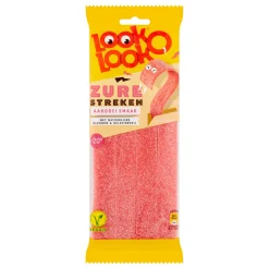 Look-O-Look Zure Matten Aardbei (18x125gr)