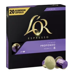 L’OR Espresso Lungo Profondo (20 cups)