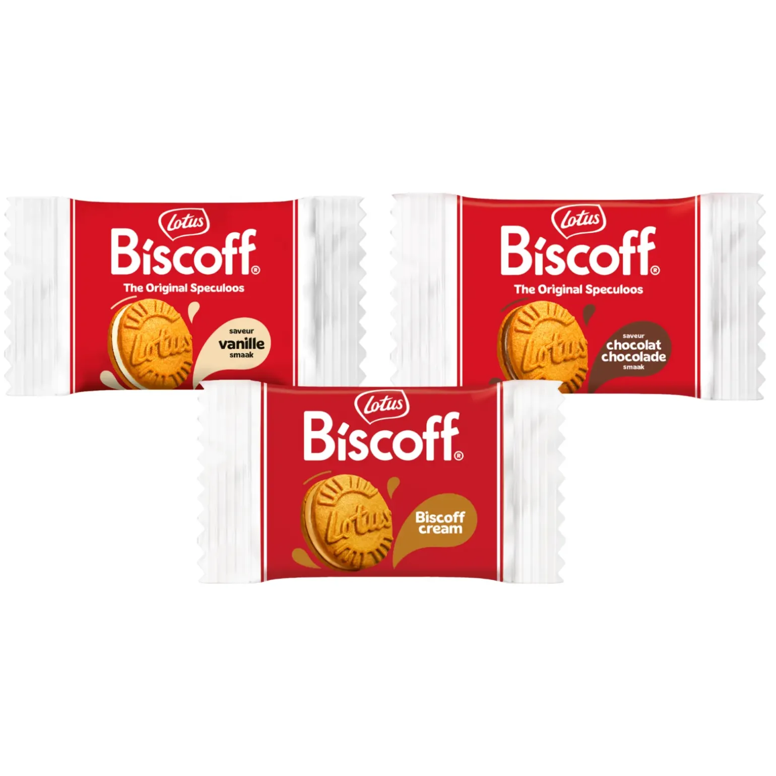 Lotus Biscoff Sandwich Cookie Mixdoos (120 stuks)
