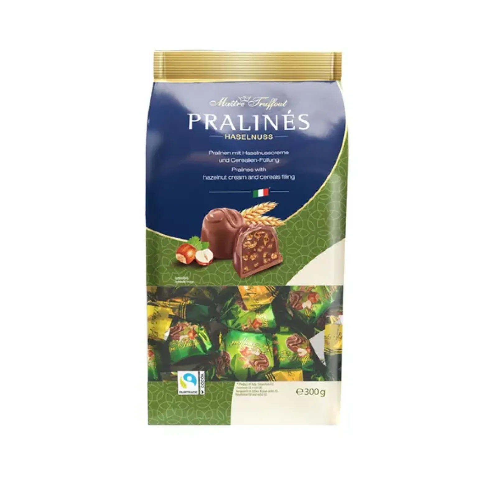 Maitre Truffout Pralines Milk Nuts (12x 300gr)