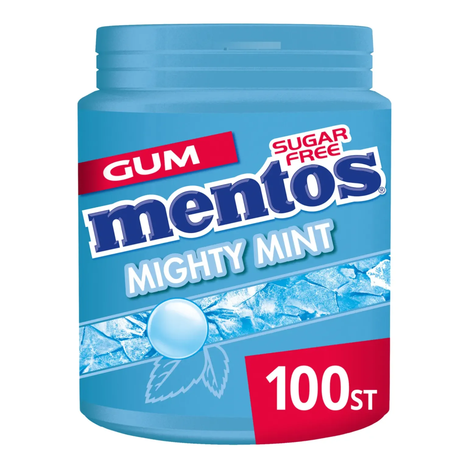 Mentos Kauwgom Mighty Mint XL (6x 100 stuks)