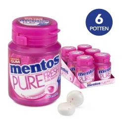 Mentos Kauwgom Pure Fresh Bubblefresh (6x 30 stuks)