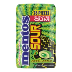 Mentos Kauwgom Sour Green Apple (10x 28 stuks)