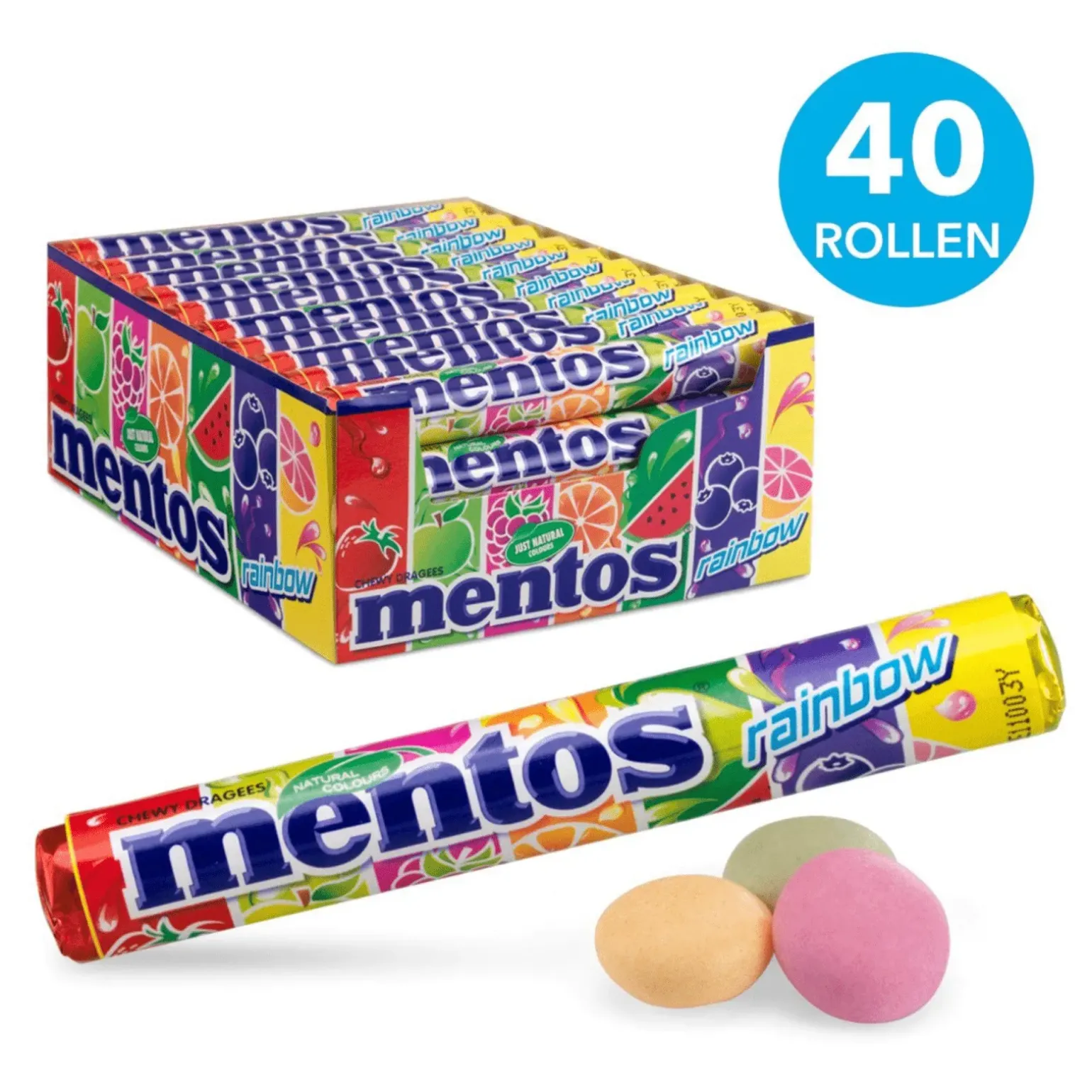 Mentos Rainbow (40 rollen)