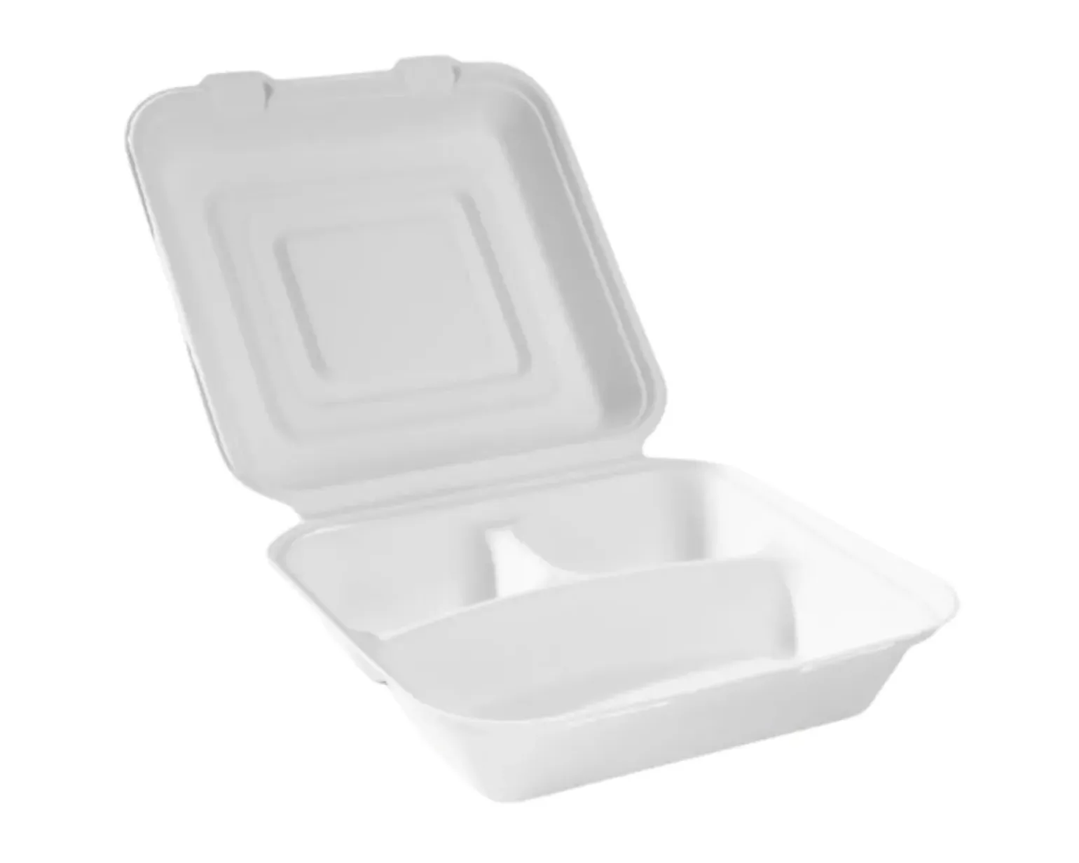 Menubak 3-vaks Suikerriet PFAS-vrij (50 stuks)