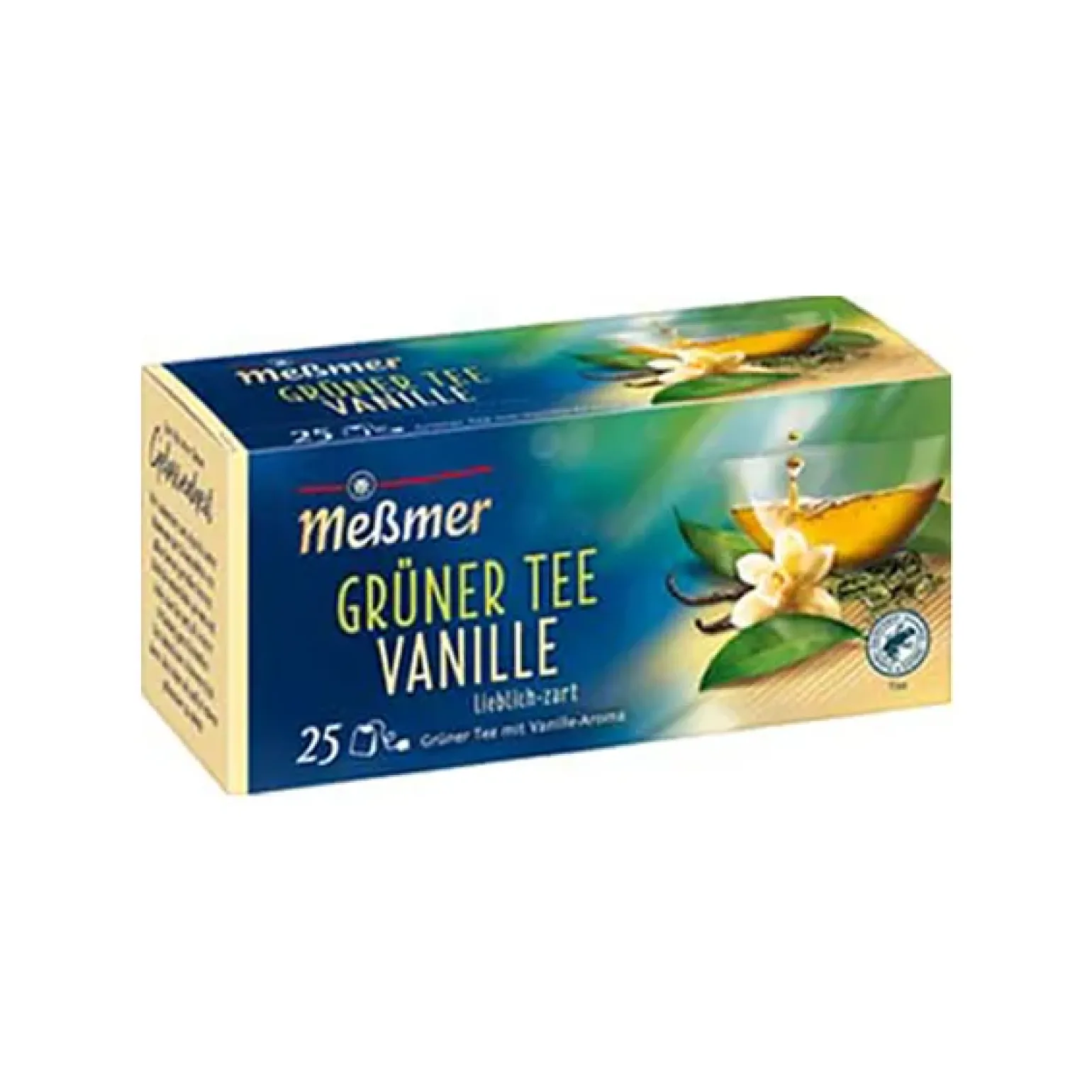 Messmer Gruner Tee Vanille 25x 1.75gr (12 stuks)