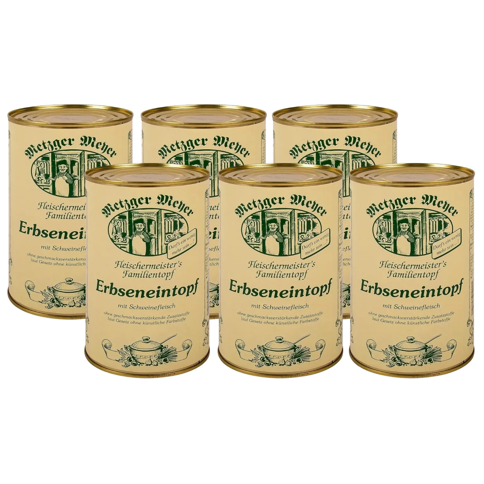 Metzger Meyer Erbseneintopf (6x 1.2 liter)