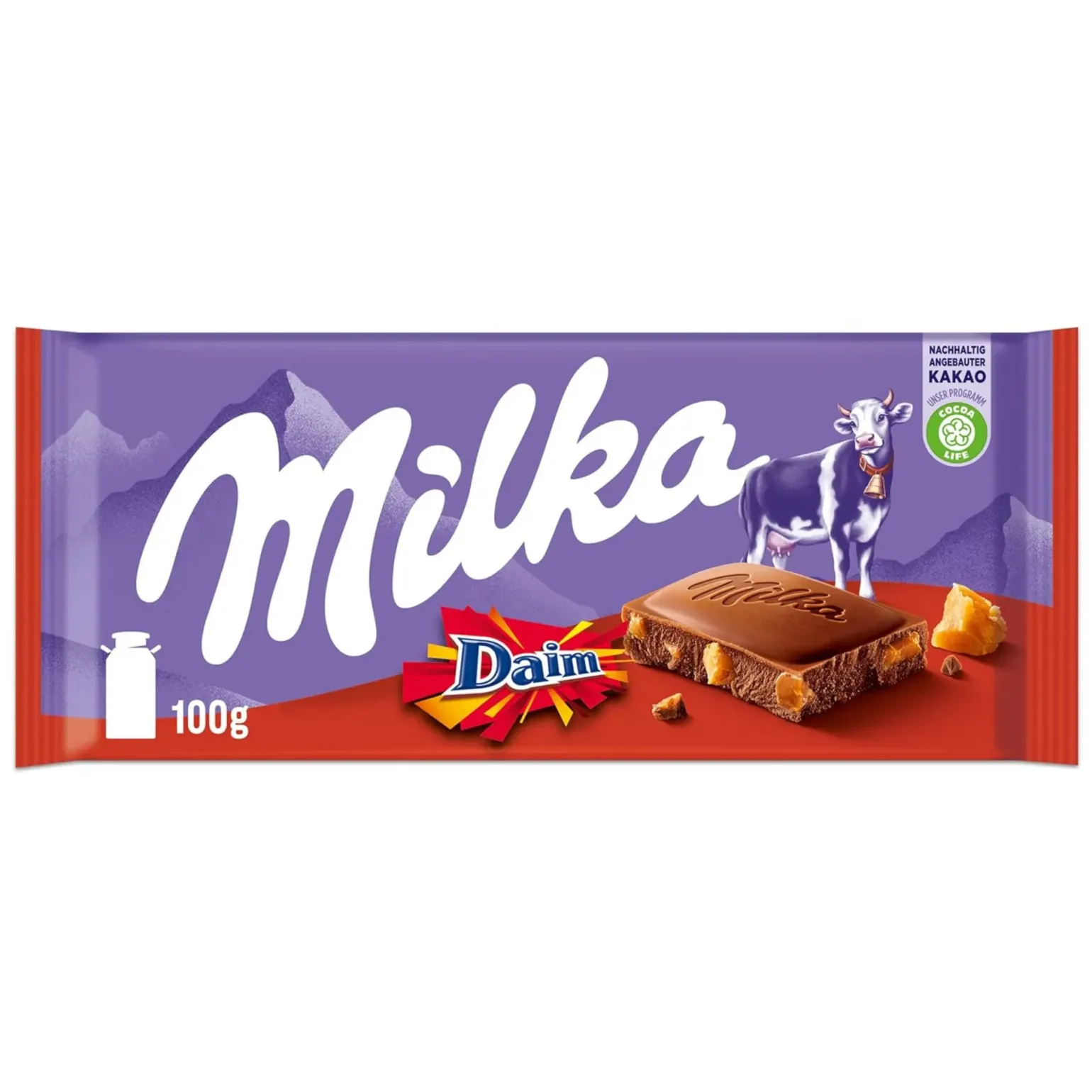 Milka Tablet Daim (22x 100gr)
